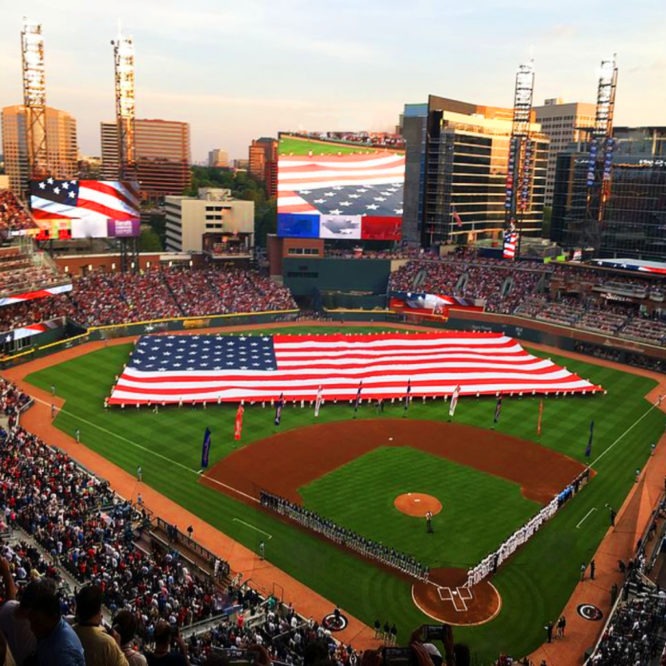 Atlanta Braves Truist Park Baseball Stadium