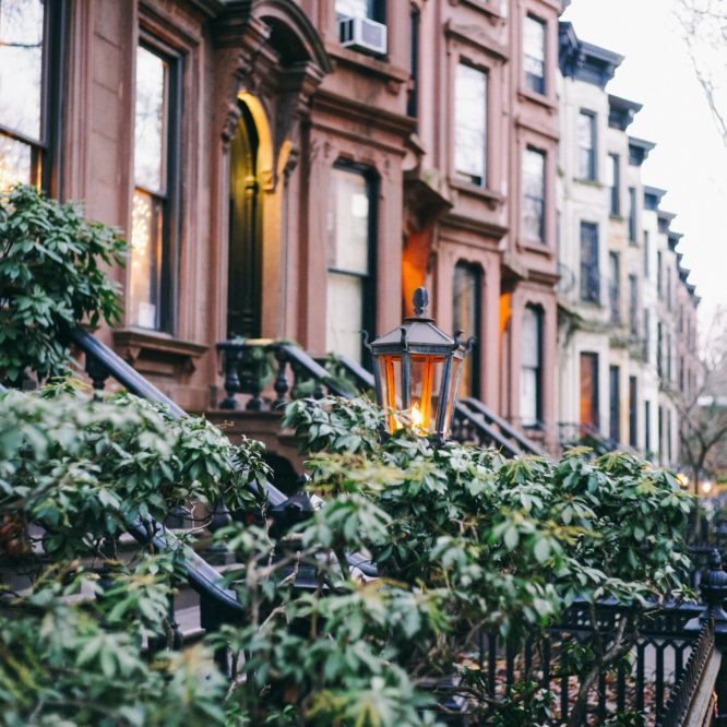 Park-Slope-Brooklyn-New-York Exterior houses in bricks