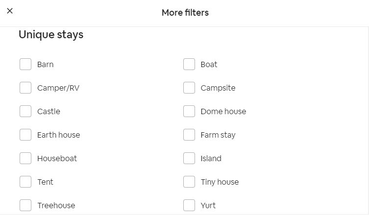 Articles-14-Essential-Tips-for-Finding-the-Best-Airbnb-Updated-for-2020-Unique-Stays-Filter