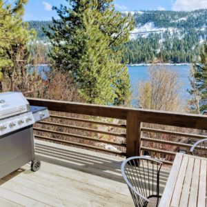Donner Lake–Truckee- Airbnb-Option-3-Deck with lake view