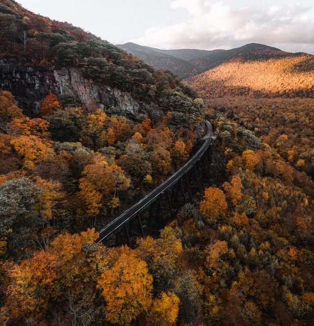 Frankenstein Trestle - White Mountains - Crawford Notch Rd, NH USA