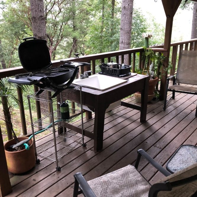 Redwood National Park–CA- Airbnb-Option-7-Porch with BBQ