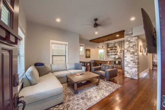 San Antonio RIverwalk–TX- Airbnb-Option-3-Livingroom