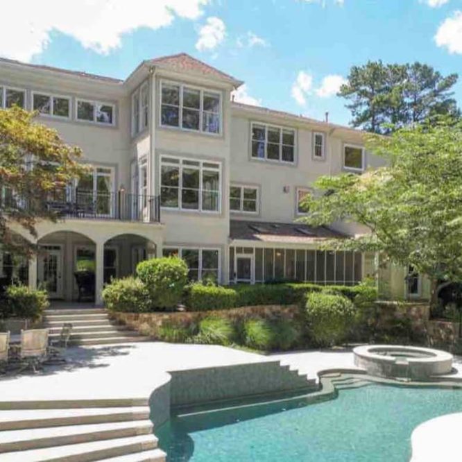 airbnb atlanta mansion with pool-Option 4-Mansion Facade