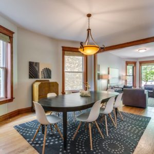 Airbnb Chicago logan square-option 3-Dining area