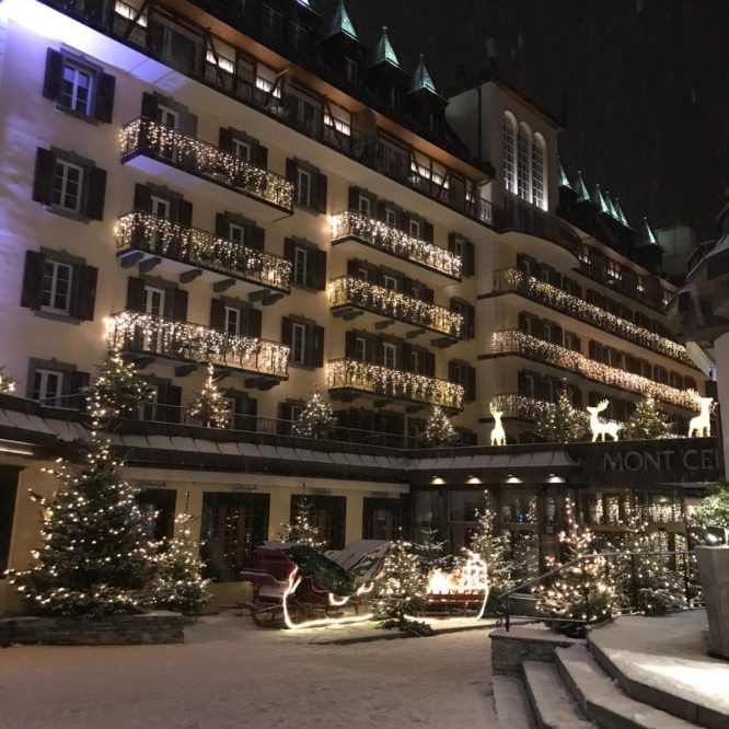 Day 2 Zermatt snow hotel