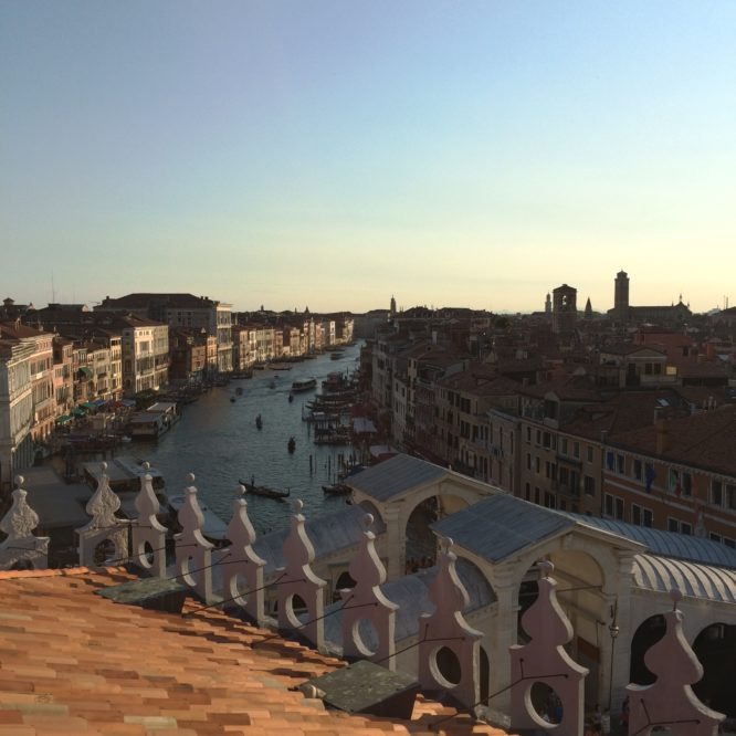 View Over Canal Grande from Fondaco dei Tedeschi