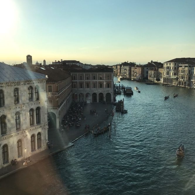 View Over Mercato Rialto Venice