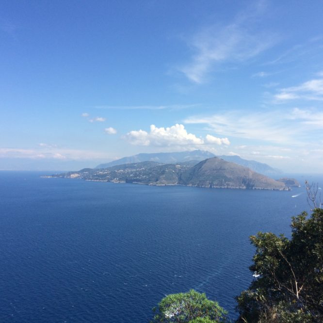 Villa Jovis Capri view
