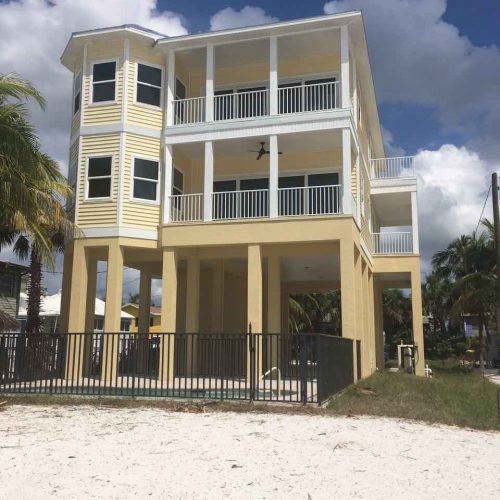 Fort-Myers-Beach-Florida-Airbnb-Option-1-Exterior of Large Beach house